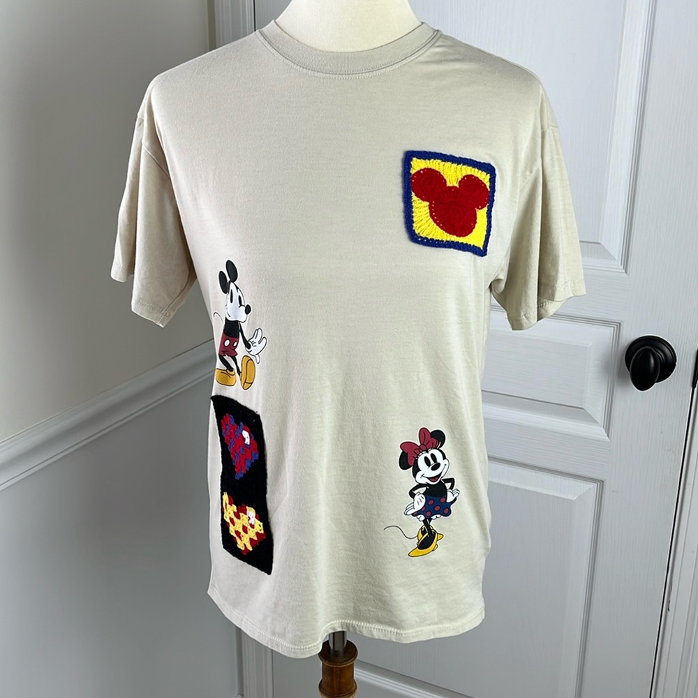 Disney “Happy Moments “ T-shirt with Crochet Details